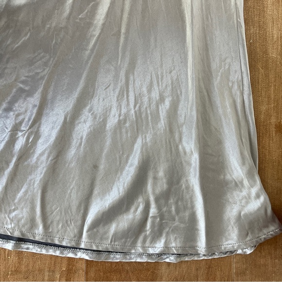 Vintage 1990s Silver Spaghetti Strap Dress - Picture 8 of 13